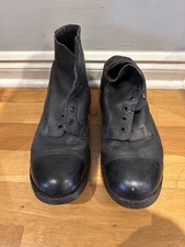 British Army Parade Hob Nail Boots Size 8 UK Adams Bros Ltd Raunds 1951