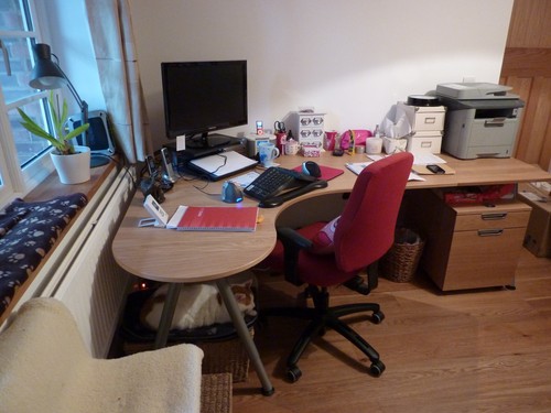 Ikea galant corner desk oak - corner, desk,