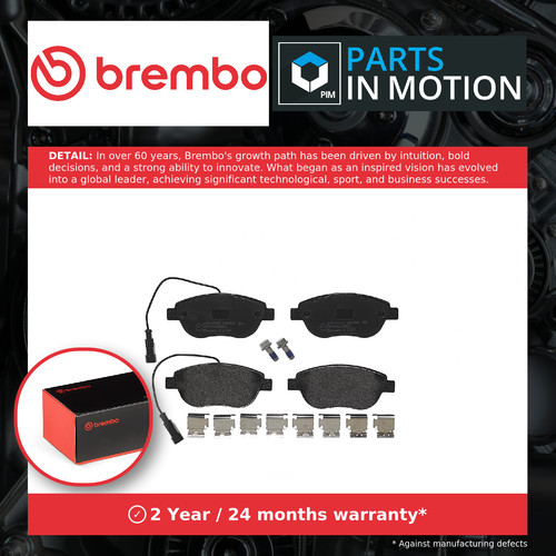 Brake pads set - pads, front