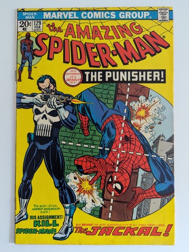 Amazing spider man 129 key - amazing, #129