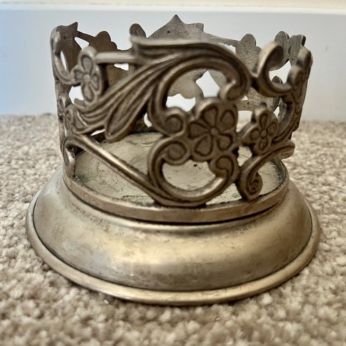 Vintage silver plate - , wine