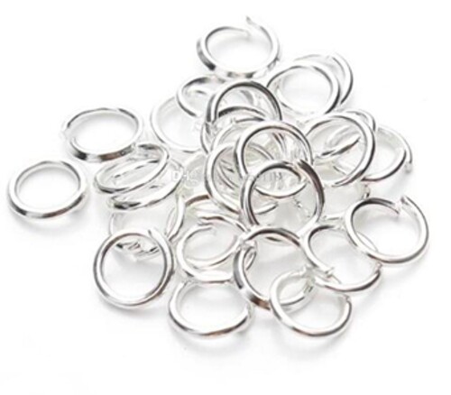 925 sterling silver - silver, open