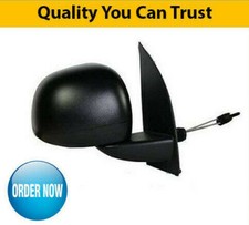 Fiat Panda Door Wing Mirror Manual Black Driver Side 2010-2012 UK Seller New