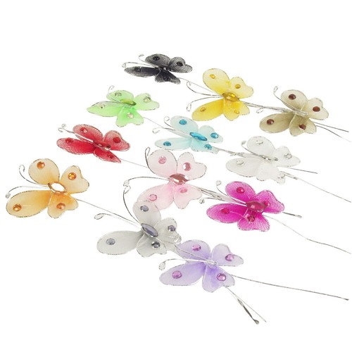 10x mini artificial organza - 10x,