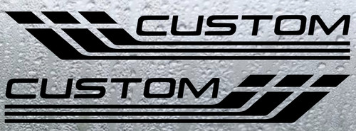 Custom motorhome vinyl - x,