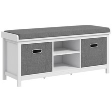 HOMCOM Shoe Bench with