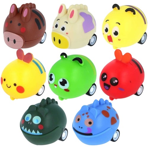 Pull back animal toys - pull,