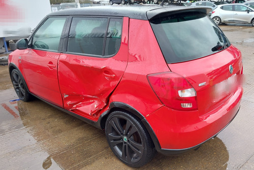 Rear axle skoda - rear, fl