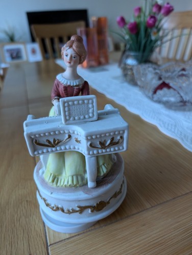 Vintage porcelain lady - vintage,