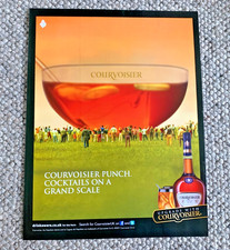 COURVOISIER COGNAC -  FRAMEABLE ART ORIGINAL CLASSIC BRANDY DRINK ADVERT