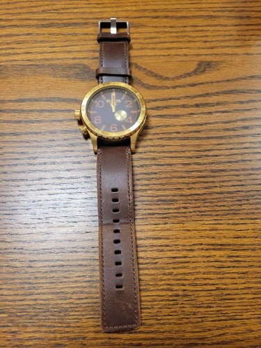Nixon analog watch gold - analog,