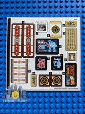 Lego Ninjago STICKER SHEET