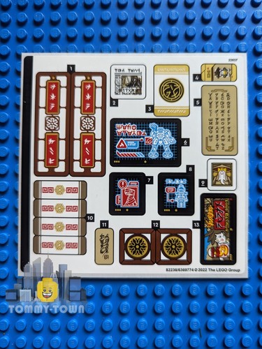 Lego ninjago sticker sheet - ninjago,