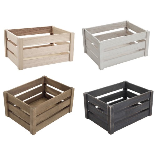 Vintage crate box - crate, wooden