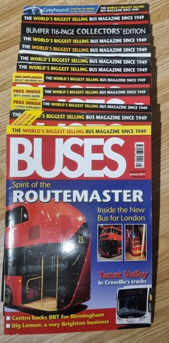 Buses illustrated magazines - buses,