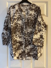 Damart Women’s Blouse- Brown