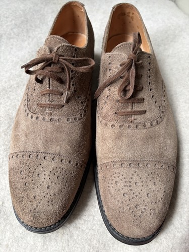 George cleverley brown suede - cleverley,