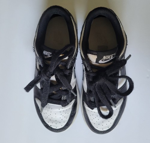 Kids nike white black sneakers - kids,