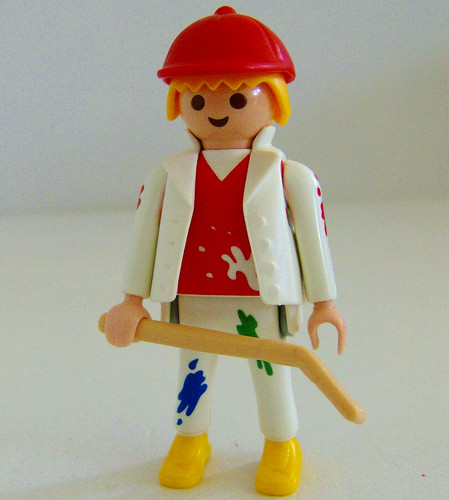 Playmobil decorator painter - playmobil,