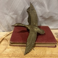 Vintage Brass Flying Duck Door