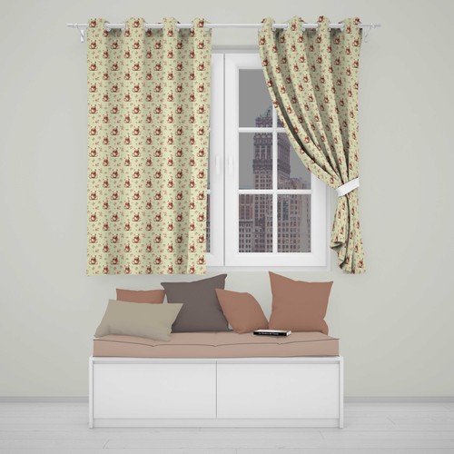 Blackout eyelet curtains - blackout,