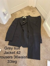 Men's Grey Suit 2-Piece