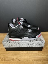 Nike Air Jordan 4 Bred Reimagined Retro UK Size 10.5 Brand New 