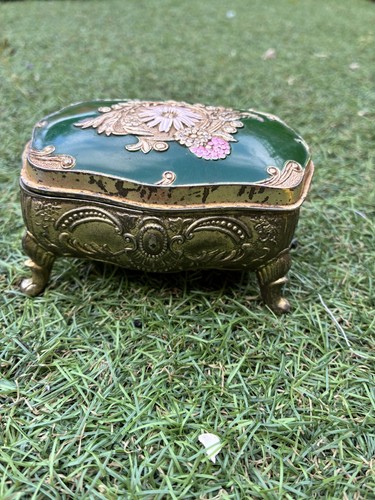 Vintage footed floral - vintage,
