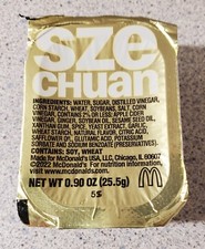 McDonalds Szechuan Sauce pack