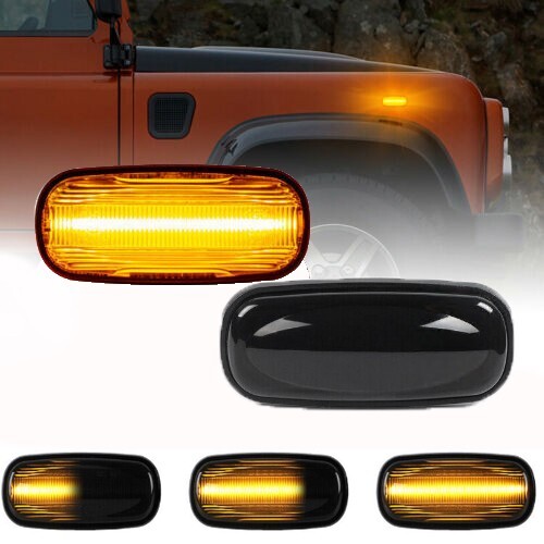 Smoked led side marker - smoked,