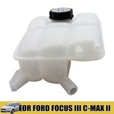 Coolant Expansion Tank Bottle For Ford Focus MK3 C Max Kuga 2010-2019 With Cap