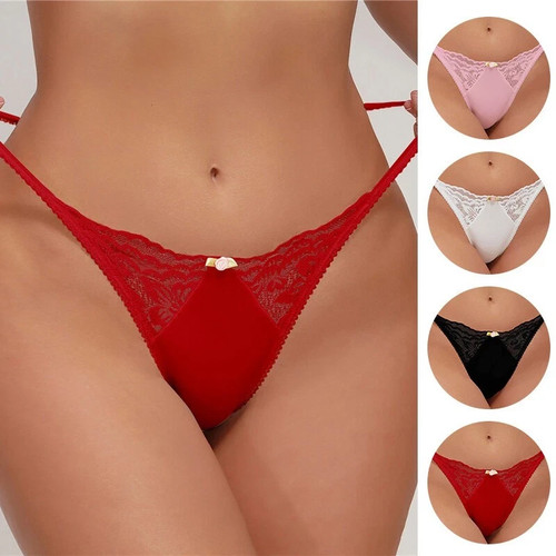 Women lace knickers thong - lace,