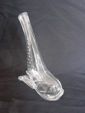 Vintage Pressed Clear Glass