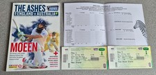 CRICKET PROGRAMME & TICKETS **