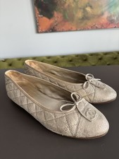 Authentic chanel ballet flats