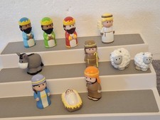 ELC Happyland Nativity Christmas Story Complete Set 11 Figures Lovely Condition