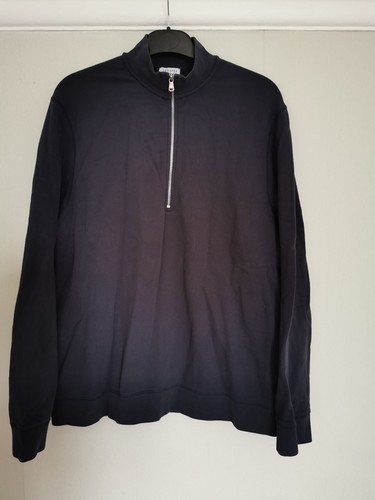 Sunspel mens half zip - mens, loopback