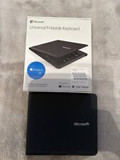 Microsoft Bluetooth Universal Foldable Keyboard - Black