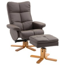 HOMCOM Recliner Swivel Chair