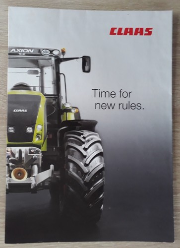 Claas axion tractor range - tractor,