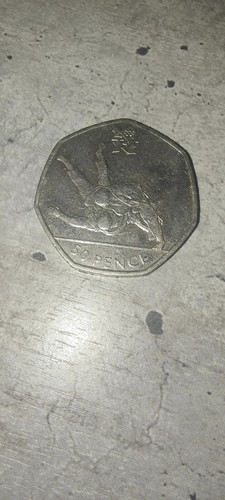 Olympic 2012 50p coin judo - coin,