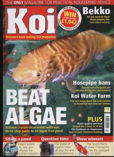 Koi magazine issue 97 summer - magazine,