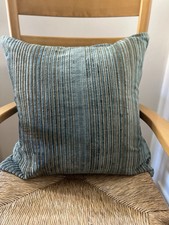 Cushion covers in Marvic Textiles fabric Chemin de Fer Opaline RRP £356pm