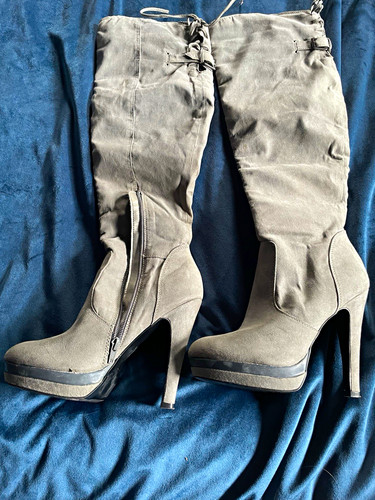 Women grey faux - women’s,