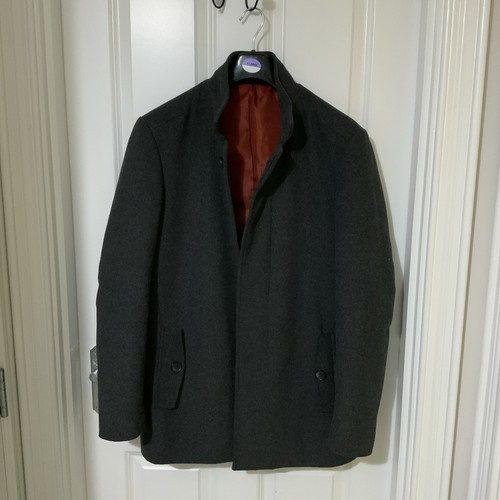 Men wool overcoat size - men's, m