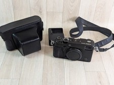 Fujifilm X-PRO1 Camera Body -  Leather Case - Charger - Black Super Condition 