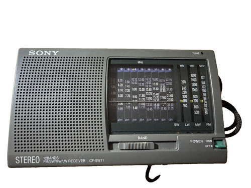 Sony icf sw11 stereo 12bands - icf-sw11,