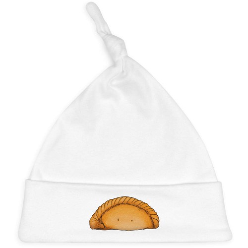 Cornish pasty baby beanie - 'cornish, pasty'