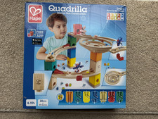 Hape Wooden Marble Run Race to the Finish E6021 - Complete