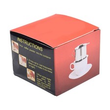 Stainless Steel Vietnam Vietnamese 50/100 Ml Coffee Pot Drip Filter Coffee Maker